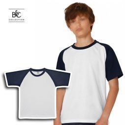 T-shirt Baseball per bambini a manica corta promozionale